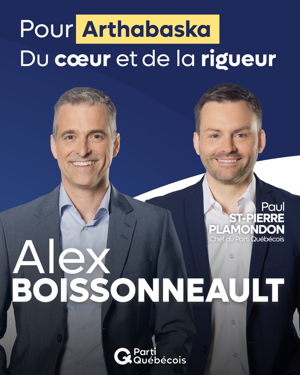 partiquebecois's tweet image. Pour Arthabaska, du cœur et de la rigueur !
Après 16 semaines sans député, c'est aujourd'hui que sera déclenchée l'élection partielle pour que les citoyennes et les citoyens d’Arthabaska puissent enfin choisir la personne qu’ils souhaitent voir les représenter à l’Assemblée…
