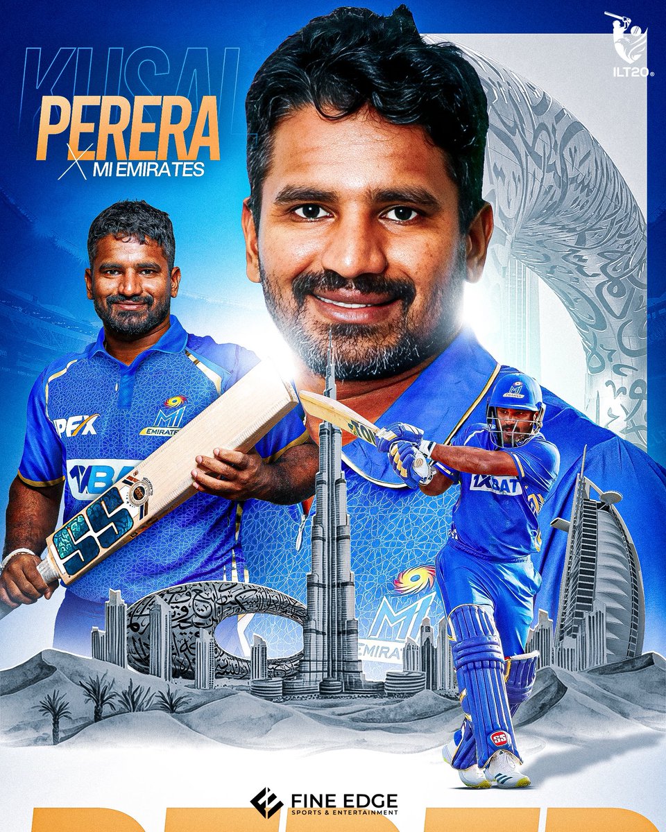 DEAL LOCKED ✅ – <a href="/kusal_janith/">Kusal Janith Perera</a> returns to @miemirates for ILT20 2025/26 📝