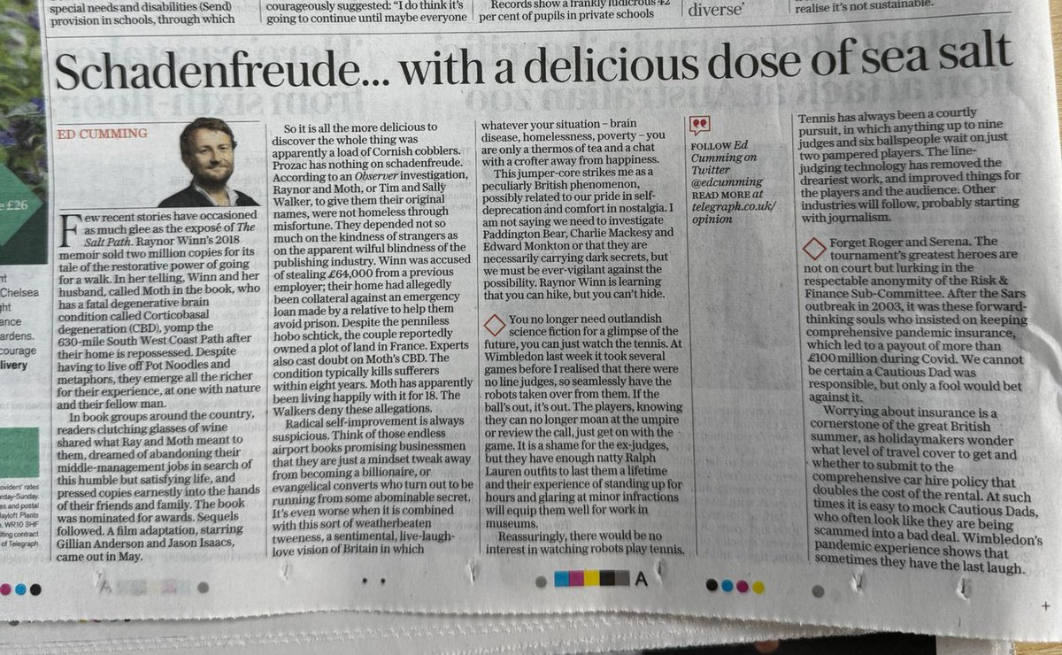 On the rocky salty path