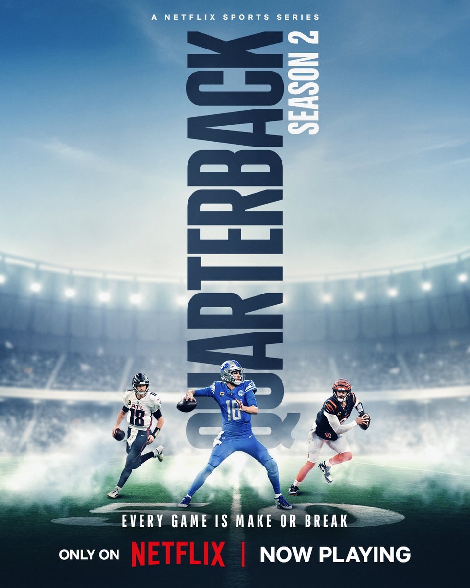 Joe Burrow. Kirk Cousins. Jared Goff. 

Quarterback Season 2 is NOW PLAYING.