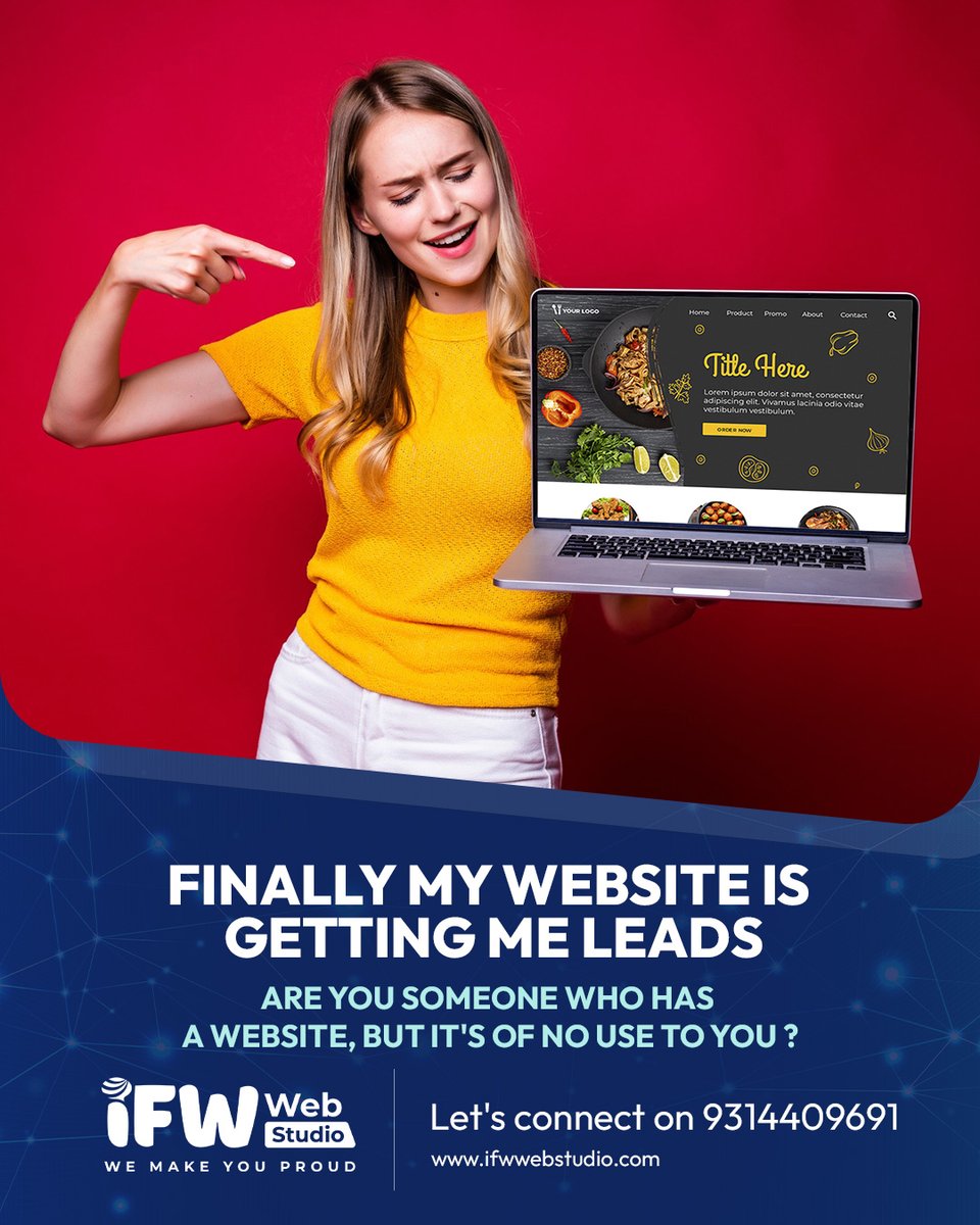 IFWWebStudio's tweet image. Ever feel like your website is just… sitting there?
No clicks. No calls. No conversions. 🤷‍♂️
\
📌 Whether it’s missing strategy, bad user flow, or no CTAs — we know how to fix it.

👇 Drop us a message or call 9314409691

#ifwwebstudio