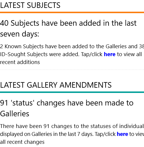 ABC_Team_'s tweet image. Lots of updates on @disccrime  this week. Please log in and browse the latest offenders today.