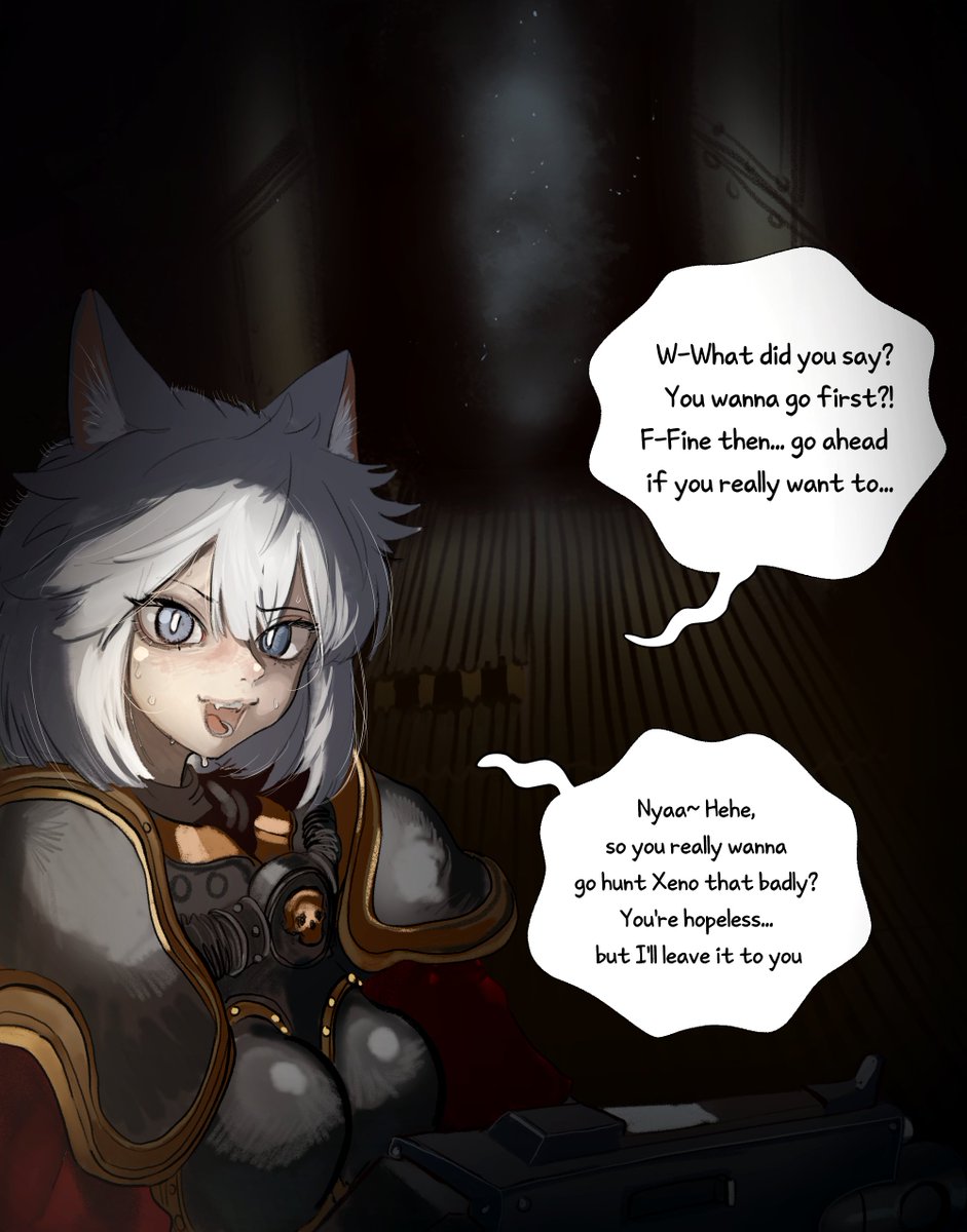 "I didn't say anything."