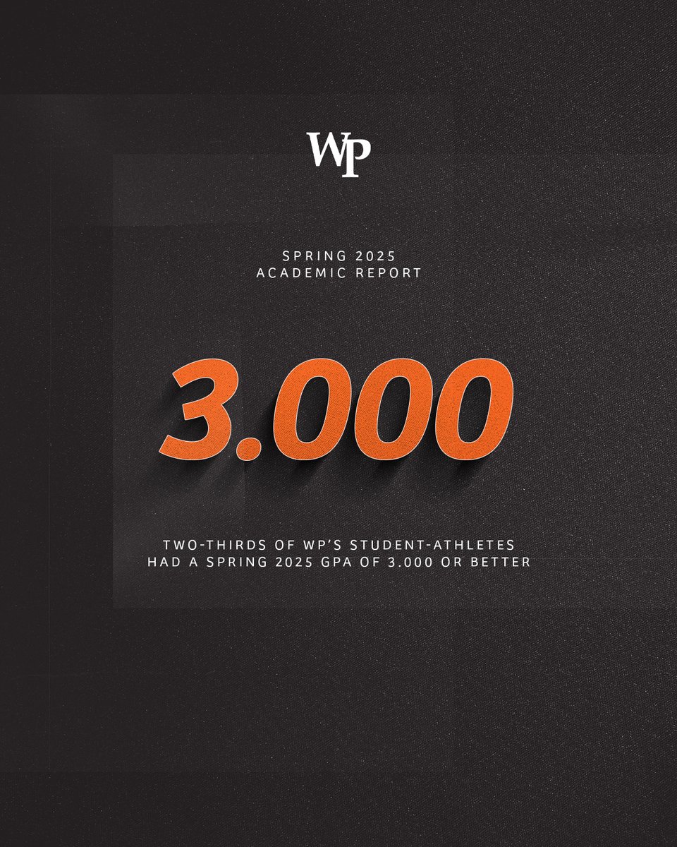 Our #wpunj student-athletes put in the work in the classroom this spring semester