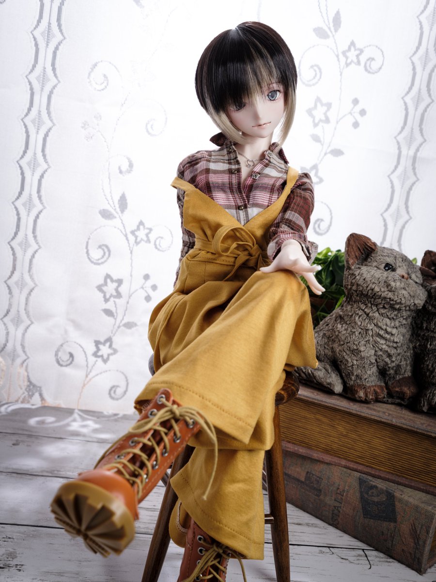 おはようございます
今日は薄月くん
＃シスっ子
#ぴぐウィッグ 
＃シャニアイ
＃工房エスカイヤ
#BorderlineToybox
