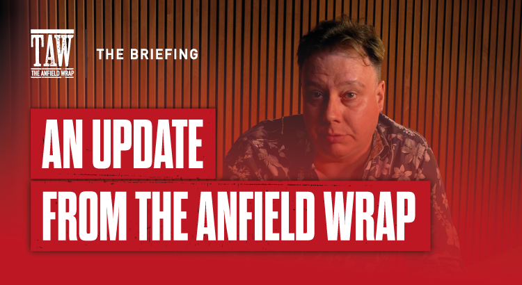 🎥 An Update From The Anfield Wrap | The Briefing #FREEVideo

Neil Atkinson provides an update on The Anfield Wrap’s content in the aftermath of the tragic passing of Diogo Jota

Watch for FREE  👉 bit.ly/4kl0j4x