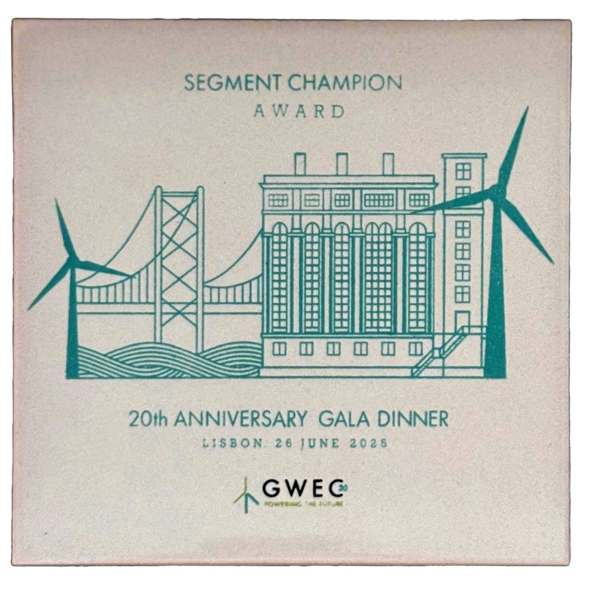 A moment of immense honour for the entire Suzlon family.
 
At their 20-year milestone celebration in Lisbon, the Global Wind Energy Council (GWEC) has conferred a Lifetime Achievement Award on our Founder, Shri Tulsi Tanti, recognising his visionary leadership and lasting