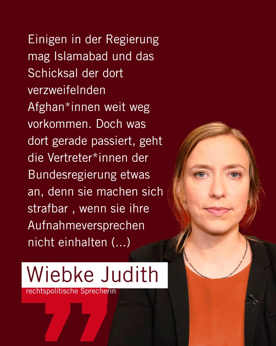 Mehr als 2.300 Afghan*innen mit Aufnahmezusage sitzen in Pakistan fest.

Ein von PRO ASYL und dem Patenschaftsnetzwerk Ortskräfte e.V. beauftragtes Rechtsgutachten stellt klar:
Die Bundesregierung macht sich strafbar, wenn sie gefährdete Afghan*innen im Stich lässt.