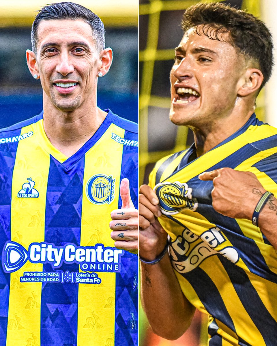 dataref_ar's tweet photo. 🟡🔵 LOS REFUERZOS CONFIRMADOS DE ROSARIO CENTRAL PARA EL TORNEO CLAUSURA 2025:

⭐️ Ángel Di María.
⭐️ Alejo Véliz. https://t.co/TmKjusXSoX