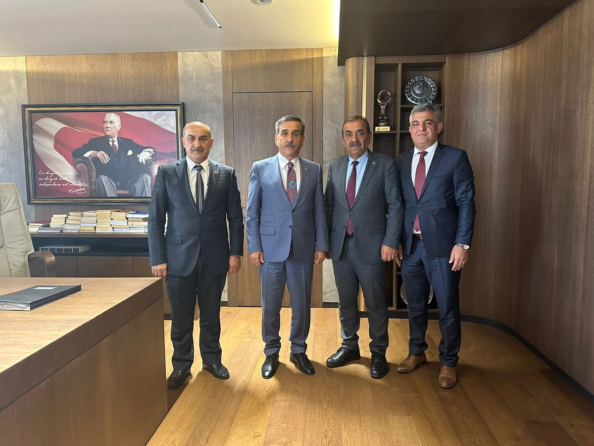 Türk Sağlık-Sen Malatya Şube Başkanımız Şinasi Yıldırım, Şube Başkan Yardımcıları Erhan Işık ve Halife Alparslan’a ziyaretleri için teşekkür ediyor, çalışmalarında başarılar diliyorum.