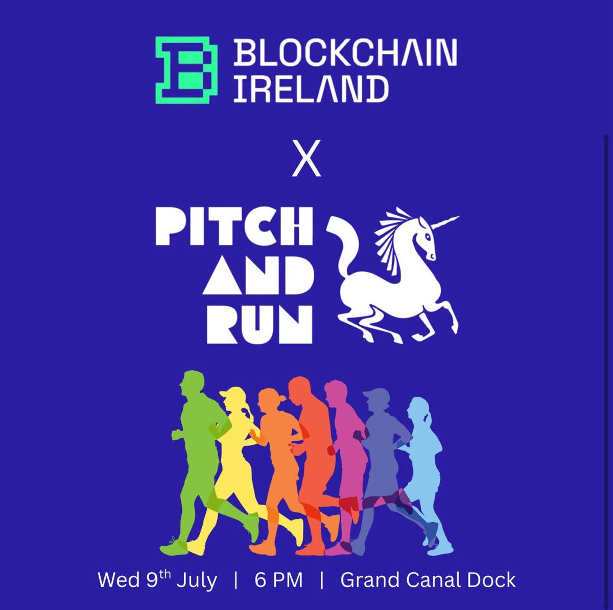 PitchAndRunDUB's tweet image. This week we’re teaming up with @blockchain_irl for a run you don’t want to miss.
🏃♂️ 6 KM
📍 Grand Canal Dock
📆 Wed, 9 July @ 6PM
💬 Builders, founders & investors welcome
🔗 Link in bio to RSVP
No gas fees. Just cardio & crypto.