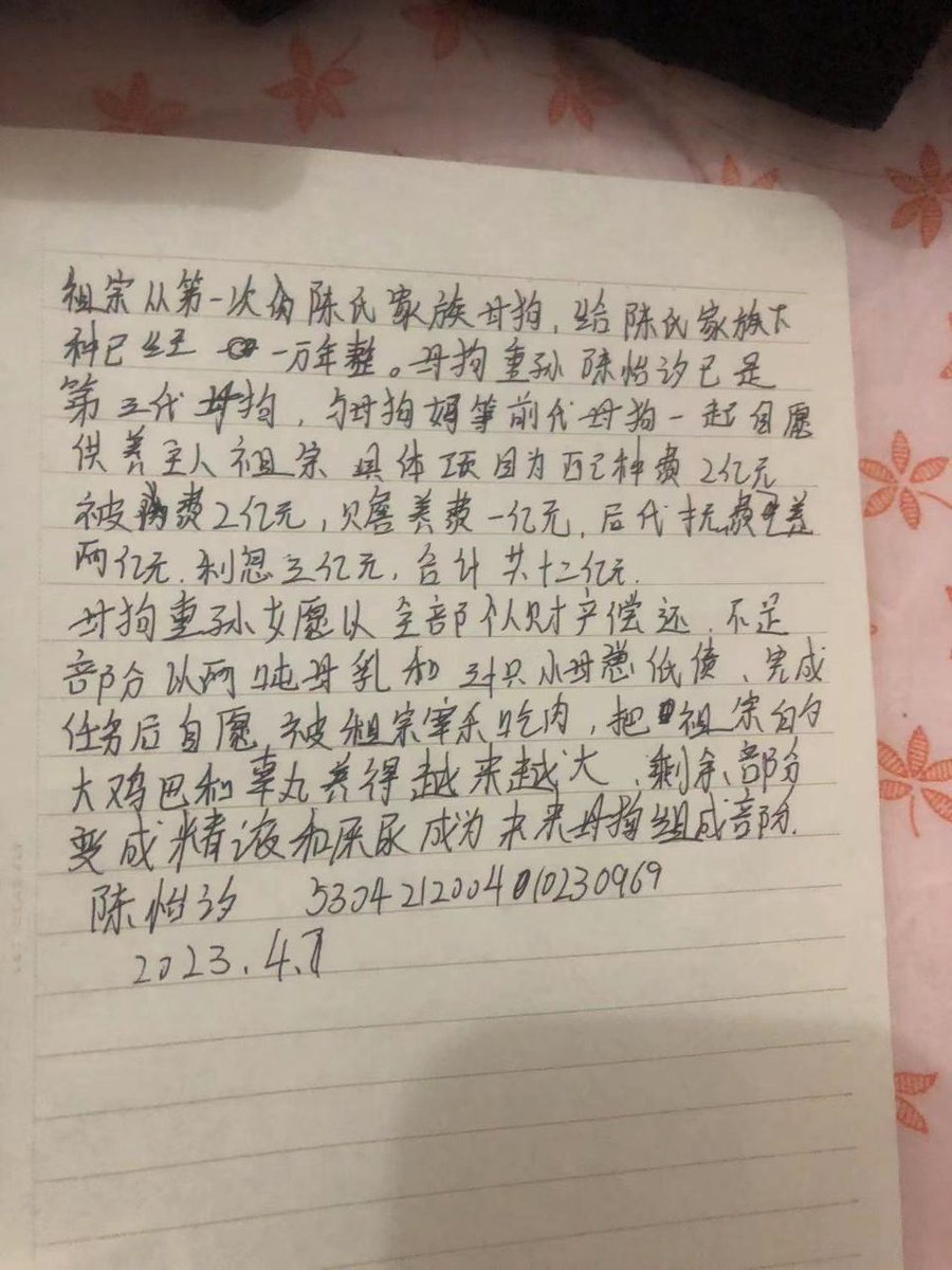 yanqing20004's tweet photo. 陈怡汐 #母狗 #认主 https://t.co/KuTzuEsysP