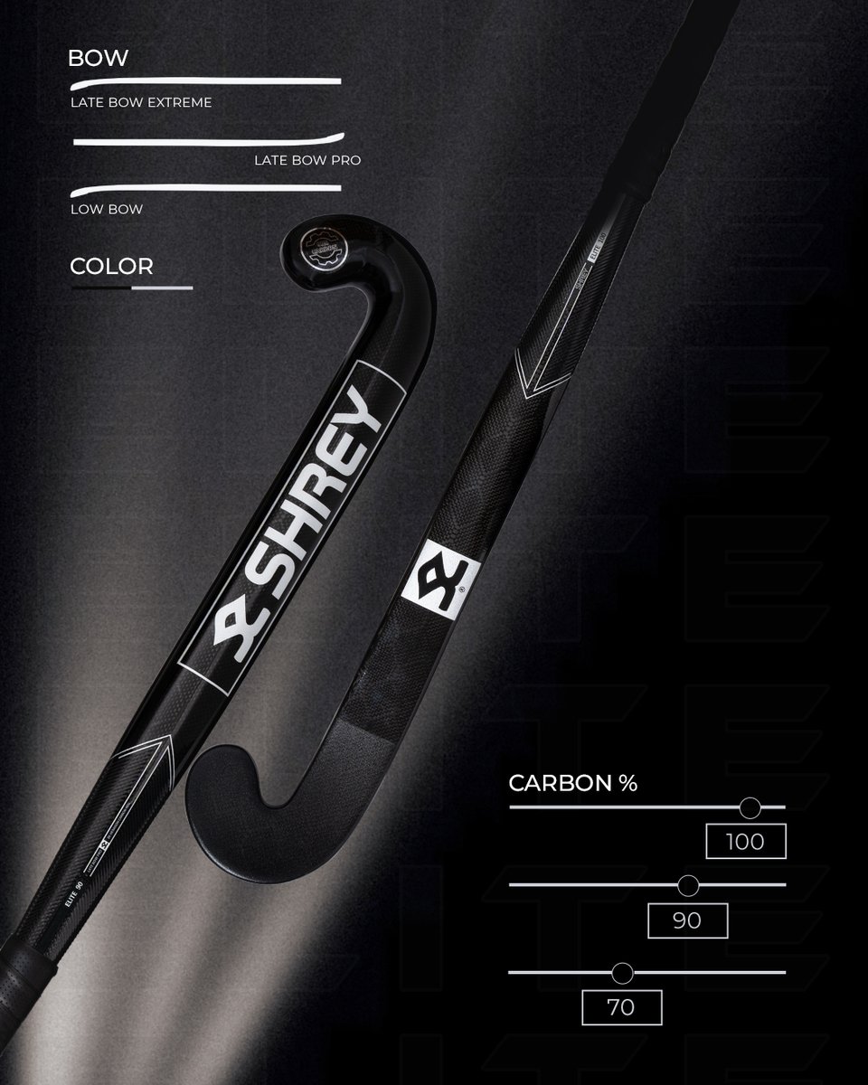 Precision. Power. Premium.
Introducing the Shrey Elite 100 — crafted with 100% 8K Hexagon Carbon for unmatched stiffness and a sleek woven design that delivers both performance and style.

SHOP NOW- shreysports.co.uk/products/PRODU…

#ShreyElite100 #HockeyGear #8KCarbon #PlayElite