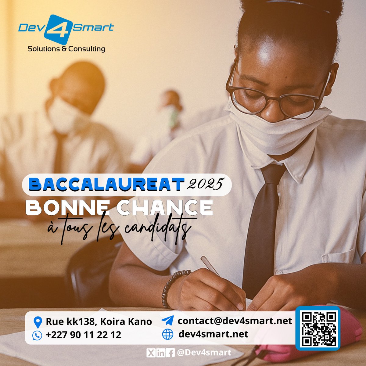 Restez confiants, donnez le meilleur de vous-mêmes et souvenez vous : 𝐜𝐡𝐚𝐪𝐮𝐞 𝐞́𝐩𝐫𝐞𝐮𝐯𝐞 𝐞𝐬𝐭 𝐮𝐧𝐞 𝐞́𝐭𝐚𝐩𝐞 𝐯𝐞𝐫𝐬 𝐯𝐨𝐬 𝐫𝐞̂𝐯𝐞𝐬. 💪📘  
BONNE CHAAANCEEE 💥