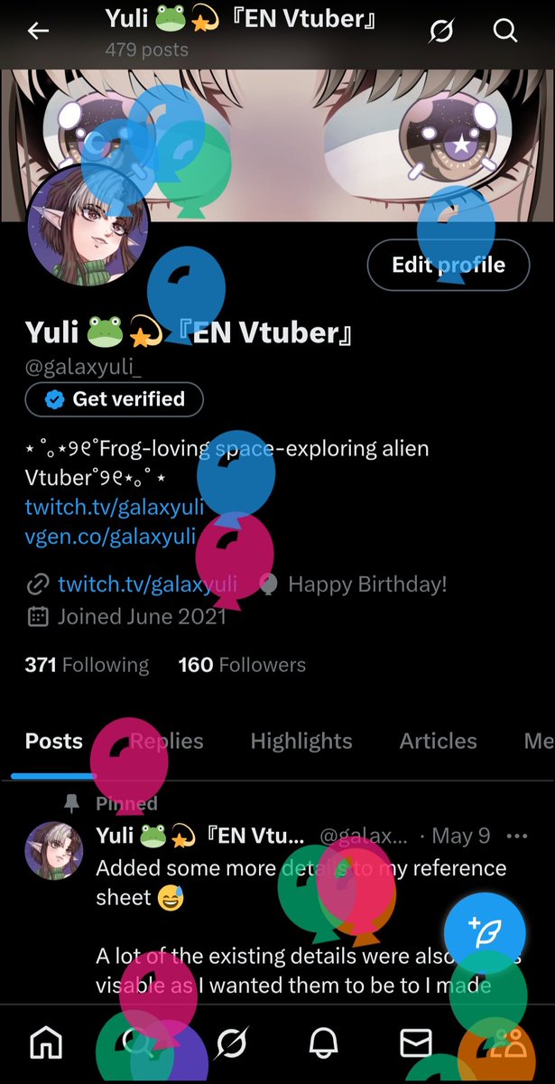 galaxyuli_'s tweet image. BIRTHDAY BALLOON TIME!!!
Echo MV on youtube at 12:30 EST dont miss it 👀✨️🎶
#Envtuber