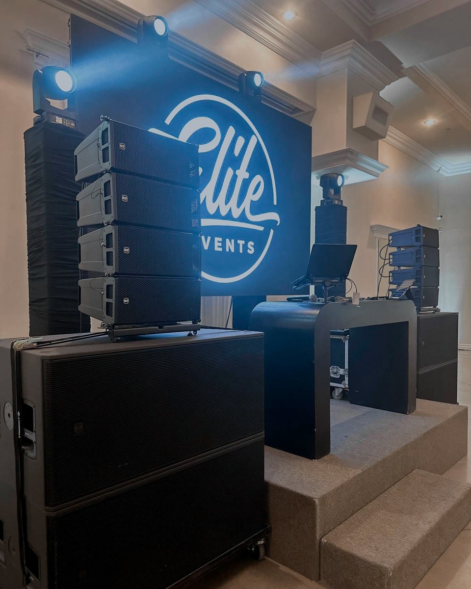 HDL 6-A + SUB 8008-AS
Drop crystal-clear mids &amp; earth-shaking bass. 
–
Own the night 🔥 
-
Thanks Elite Events for sharing.
Tag us in your posts and use #RCFaudio for a chance to be featured!
-
-
#RCFaudio #ExperienceRCF