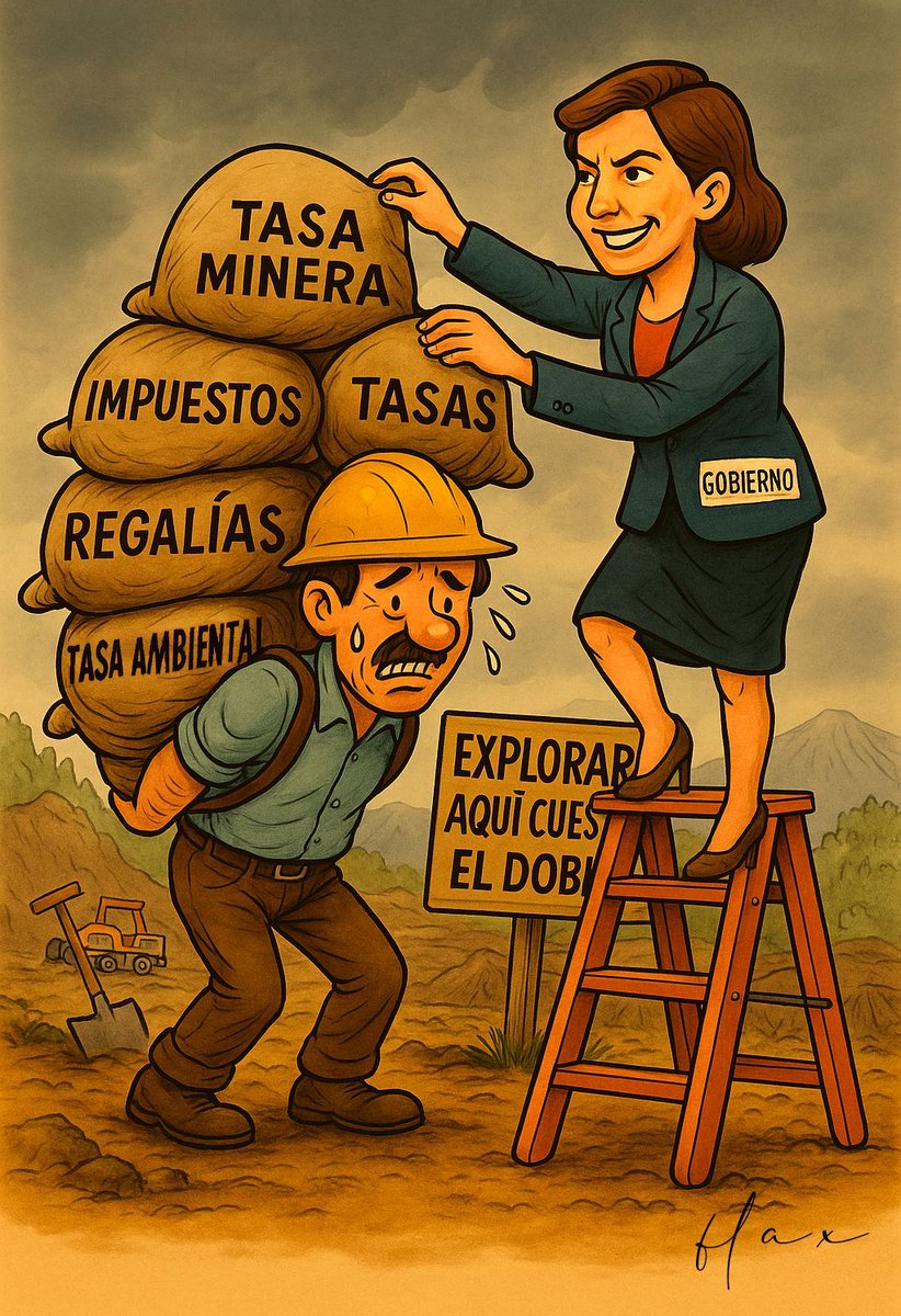 MgsNestorBravo's tweet photo. Cargar más peso a quien ya sostiene 👷 el desarrollo no es política pública, es improvisación.

La Tasa Minera no regula. Castiga.

Y explorar en Ecuador cuesta cada vez más. https://t.co/gUaGEvUm8I