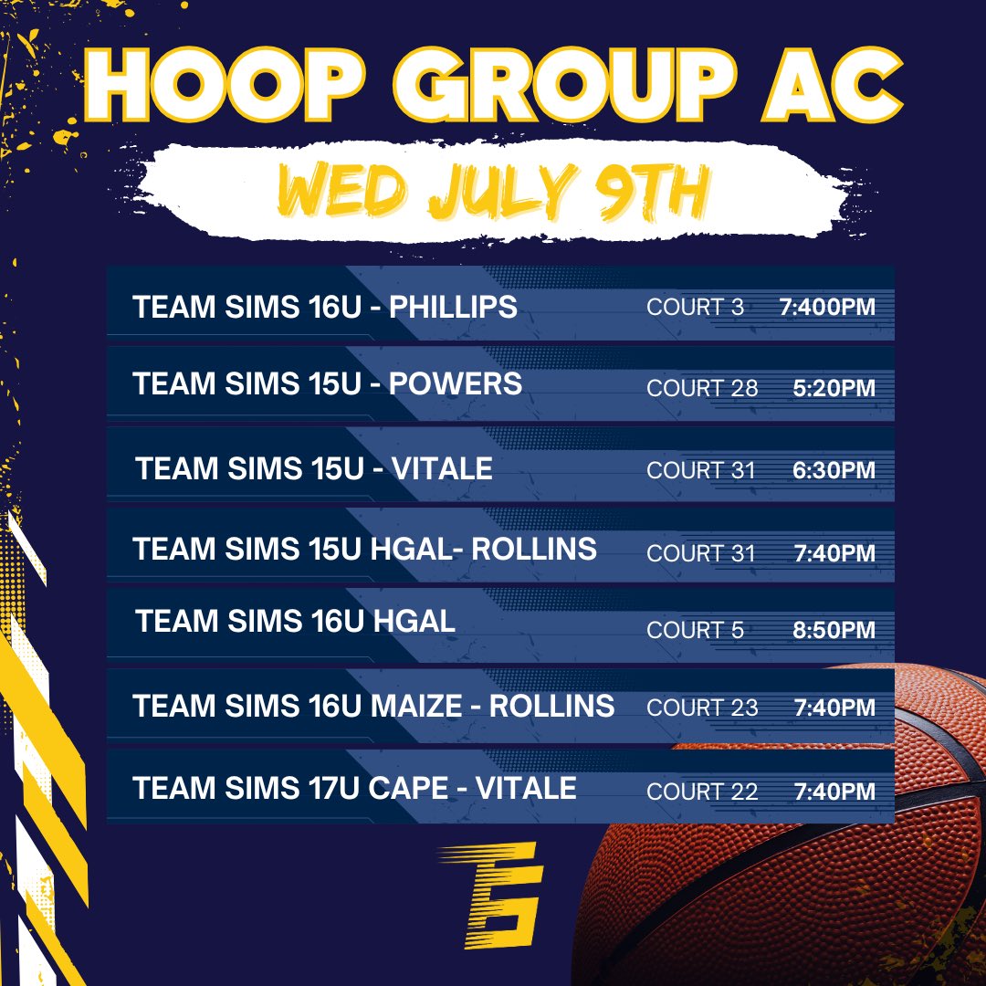 We’ve got some really talented groups headed down to AC and Spooky for the <a href="/HoopGroupAL/">Hoop Group Academic League (HGAL)</a> and <a href="/Hoopgroup_/">HoopGroup</a> events. Bunch of college prospects on our two 17u groups and some really talented underclassmen throughout our 16u and 15u!