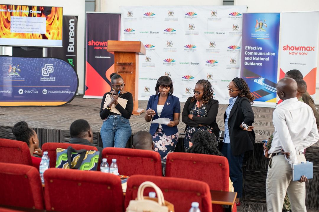 Njjerumedia's tweet photo. Ongoing training for Government Communication Officers underway at the ICT Innovation Hub, shaping a knowledgeable, ICT-driven society rooted in national ideology.
#DigitalSkillsTraining #ICTxMultiChoiceTraining #GovtComms https://t.co/ZVuRdd88Lx