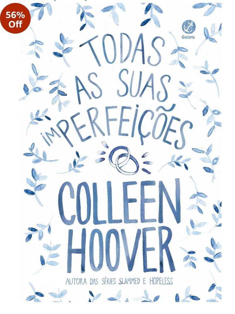 BooksSakura's tweet photo. Oferta Amazon 

📚 Verity 
💰 R$28,45
Link ➡️ https://t.co/TLhV60Q6Ba

📚 Todas as suas (im)perfeições 
💰 R$25,99
Link ➡️ https://t.co/1pg3r1oBtg

#OfertasAmazon #Livros #EsquentaPrimeDay https://t.co/dh2BeBobUT