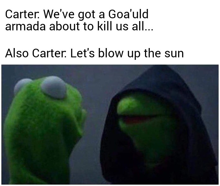 Good morning Stargate Sun Destroyers