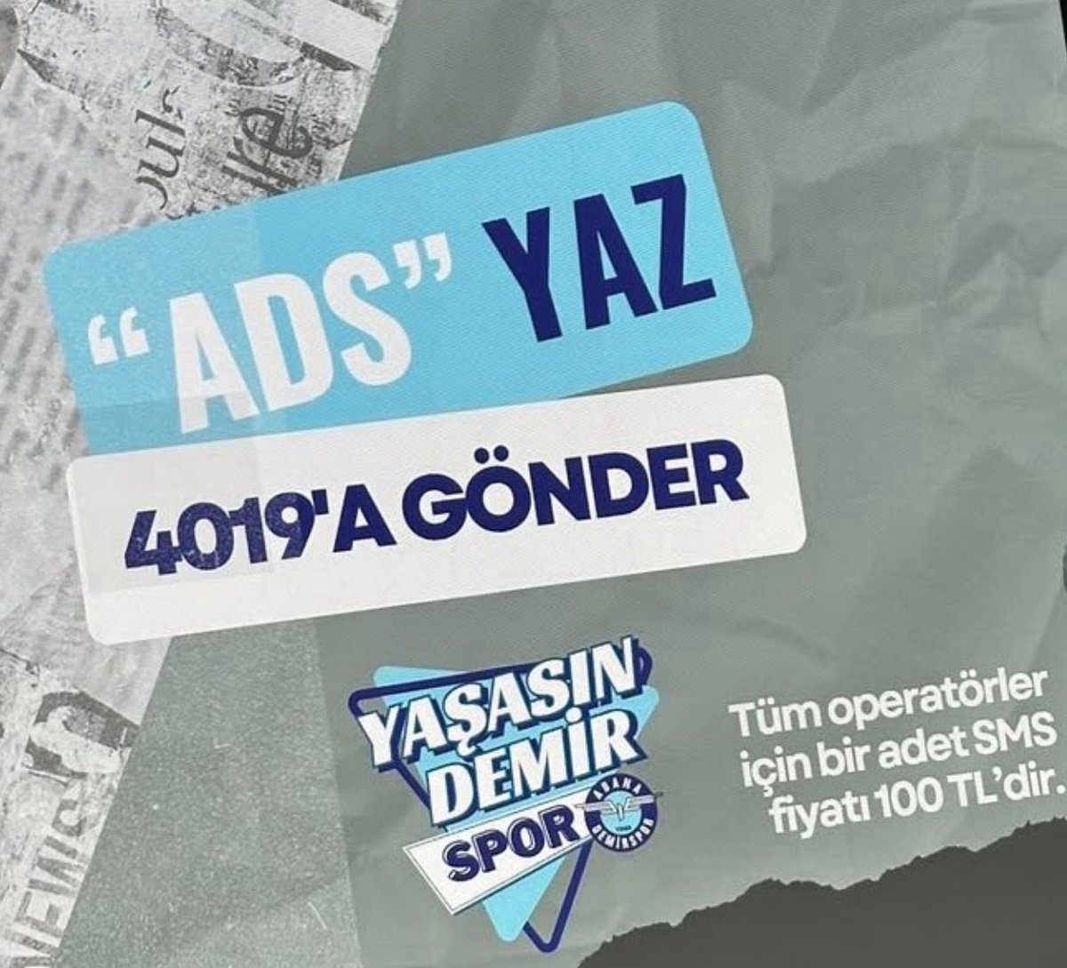 Adana Demirspor için verilen her mücadeleyi taş üstüne taş koyan var olsun diyerek destekledik.

Bugünden sonra da taşın altına elimizi değil gövdemizi koyma zamanı. 

#YaşasınAdanaDemirspor