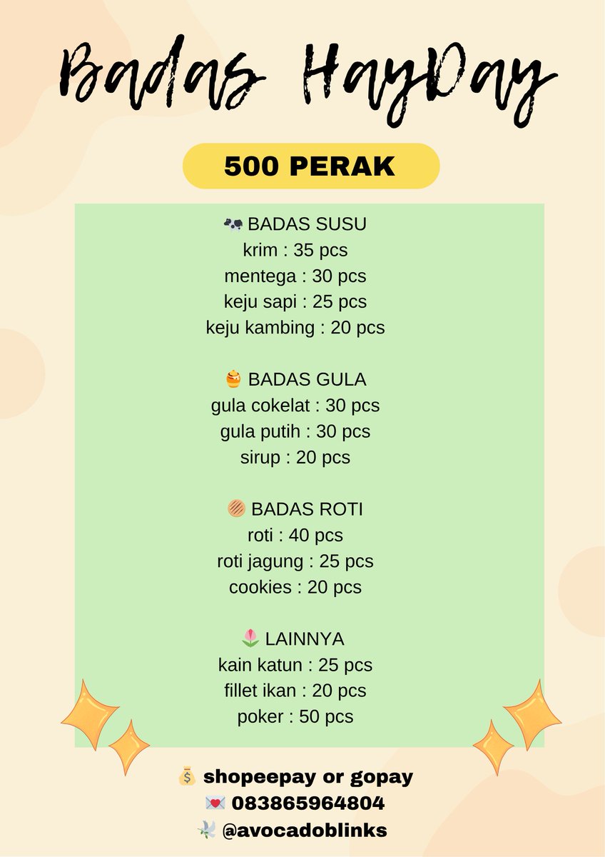 cherish ⚘️ - JASA DEKOR HAYDAY tweet media