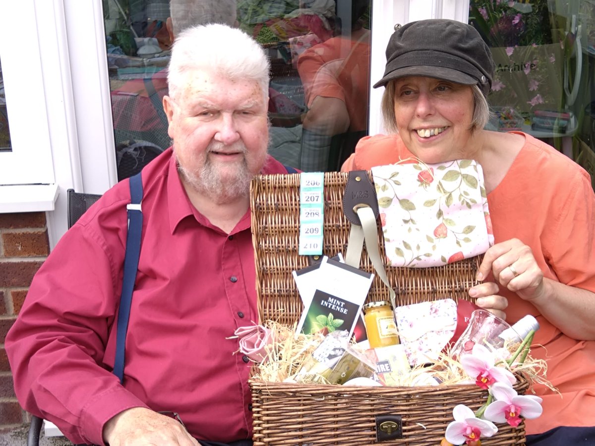 A lovely picture sent by our hamper winners Stuart and Sally.