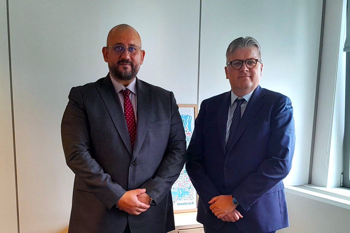 OthmanBelbeisi's tweet image. I was glad to meet today with @EU4MENAGulf's @MiKarnitschnig for a timely and valuable exchange.
We appreciate the ongoing support from DG MENA and reaffirm our shared priorities, reinforcing collaboration on key joint initiatives.
