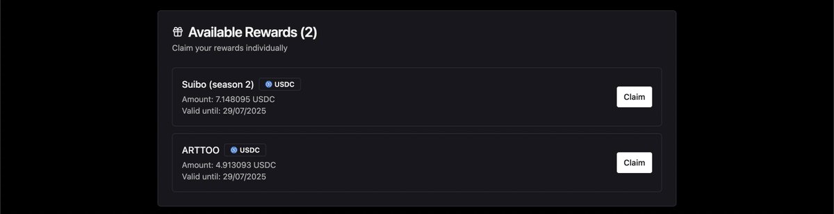 Check out on <a href="/GiveRep/">GiveRep</a> rewards section...
personally i didnt pushed a lot on these two...
I'm still waiting and hyped to hear news from Untouchables leaderboard where i have 1M views (first classified)
