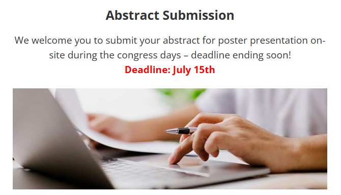 📢 Abstract submission deadline approaching! 
Submission deadline: July 15th  
▶️ bit.ly/4lHMpKP   

Present your poster onsite at the 10th COSTEM Congress!  

September 25–28, 2025 | Berlin, Germany
Click to register 
▶️ bit.ly/46vcsAA
