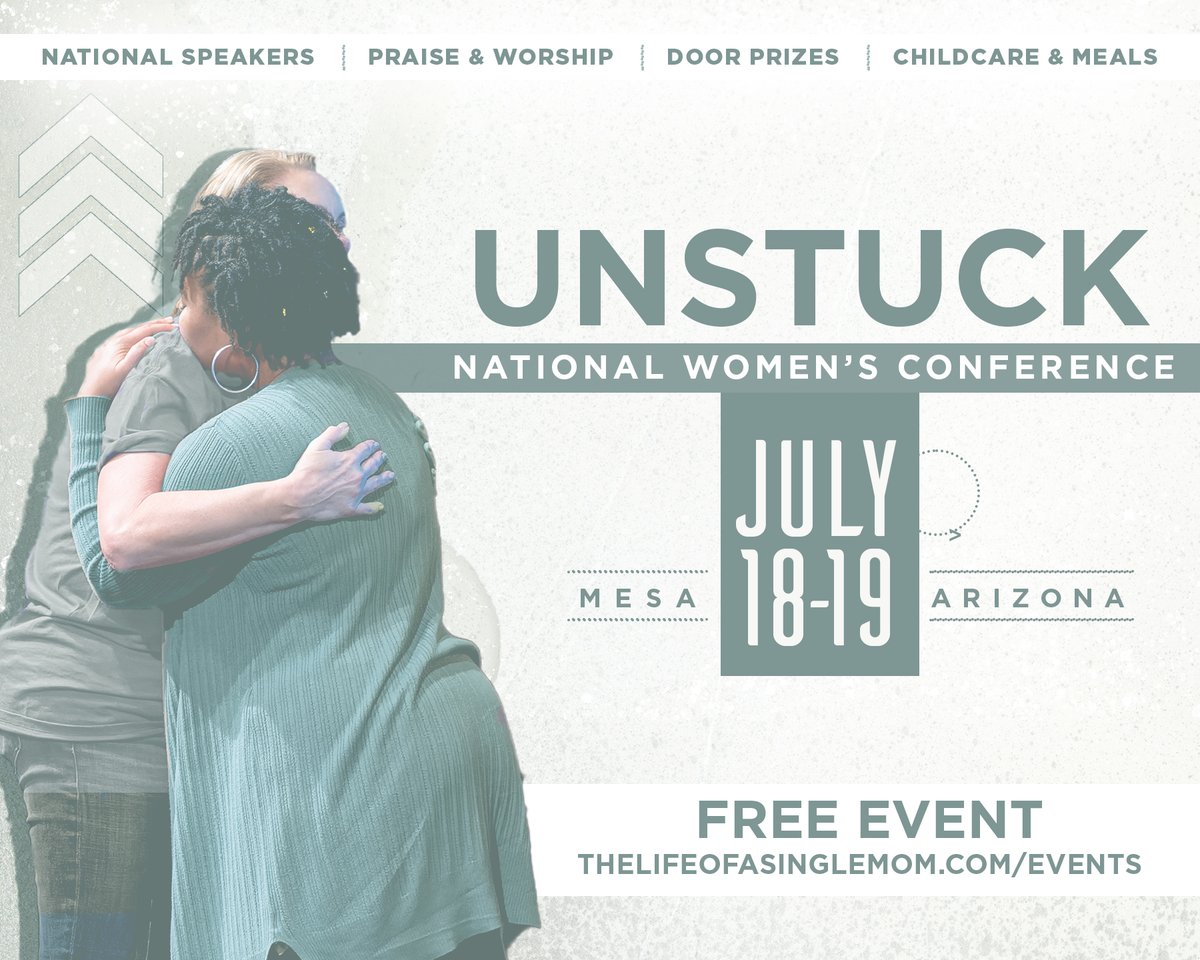 Feeling desperate for healing? Reserve your seat at our 2025 Unstuck Women's Conference on July 18-19. God wants to do something BIG in your life! Register for FREE at the link below. Trust us, it will be worth it! Virtual &amp; in-person options available.
thelifeofasinglemom.com/2025-unstuck-n…