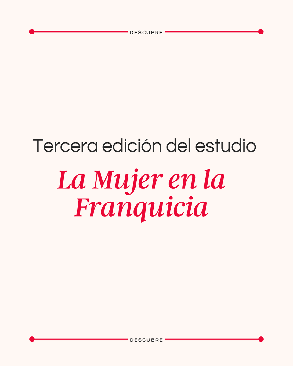 mundofranquicia's tweet photo. 🔍 La mujer gana presencia en la dirección de las franquicias en España

Desde mundoFranquicia hemos asistido a la presentación del estudio “La Mujer en la Franquicia. España 2025”, elaborado por la Asociación Española de la Franquicia con el patrocinio de Banco Sabadell. https://t.co/SKqsTOiSBT