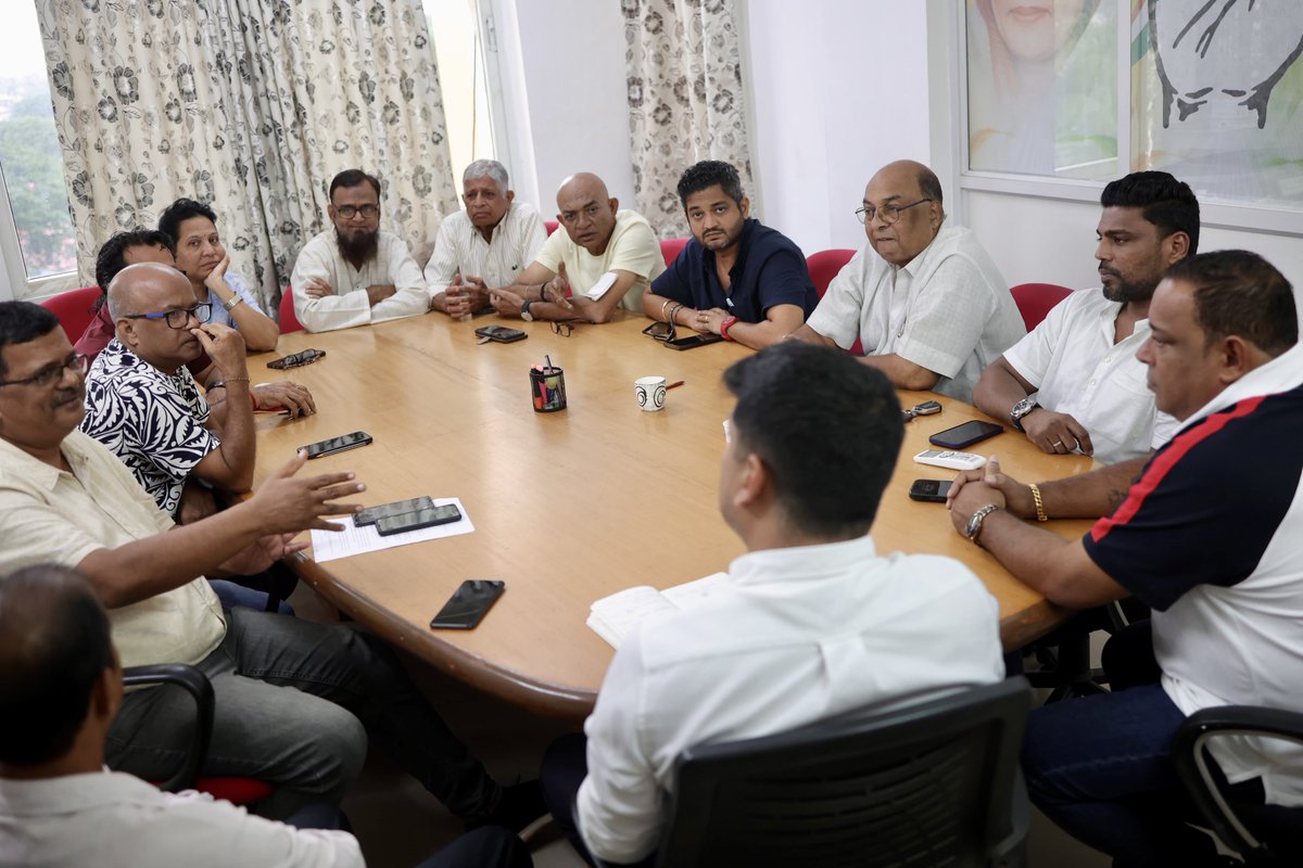 amitspatkar's tweet image. Had a focused and fruitful interaction with the Congress Block Committee of Margao.
Reviewed local issues, booth-level structure, and the way forward for strengthening our presence on the ground.

Appreciate the active participation of @INCSGoa District President @SavioDsilvaa,…