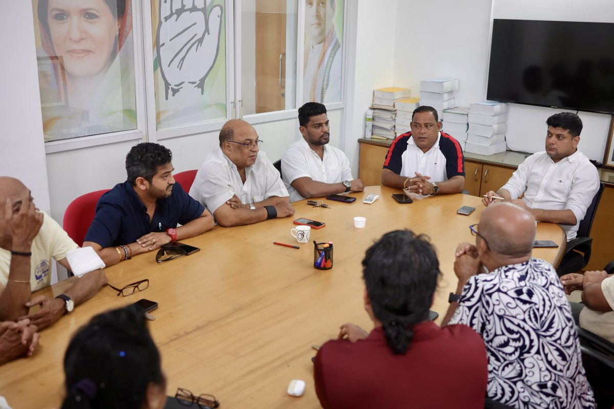 amitspatkar's tweet image. Had a focused and fruitful interaction with the Congress Block Committee of Margao.
Reviewed local issues, booth-level structure, and the way forward for strengthening our presence on the ground.

Appreciate the active participation of @INCSGoa District President @SavioDsilvaa,…