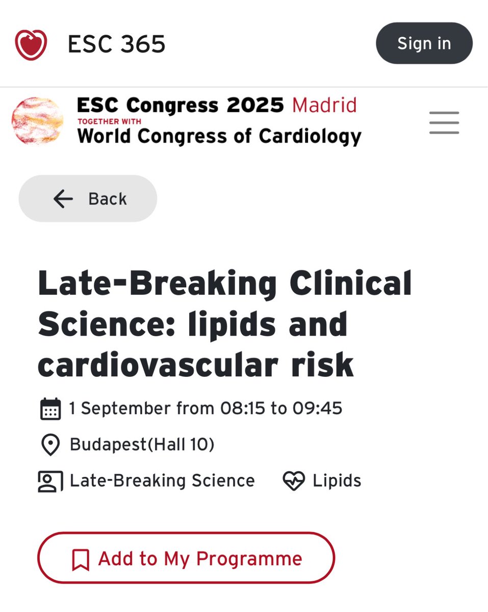 drpablocorral's tweet image. 🚨 Late-Breaking Science from Argentina at ESC 2025! 🇦🇷
We are immensely proud and deeply honored to announce that our work
“GAELp(a): National Registry on Lp(a) and Cardiovascular Risk in Argentina”
has been selected as part of the Late-Breaking Clinical Science: Lipids and…