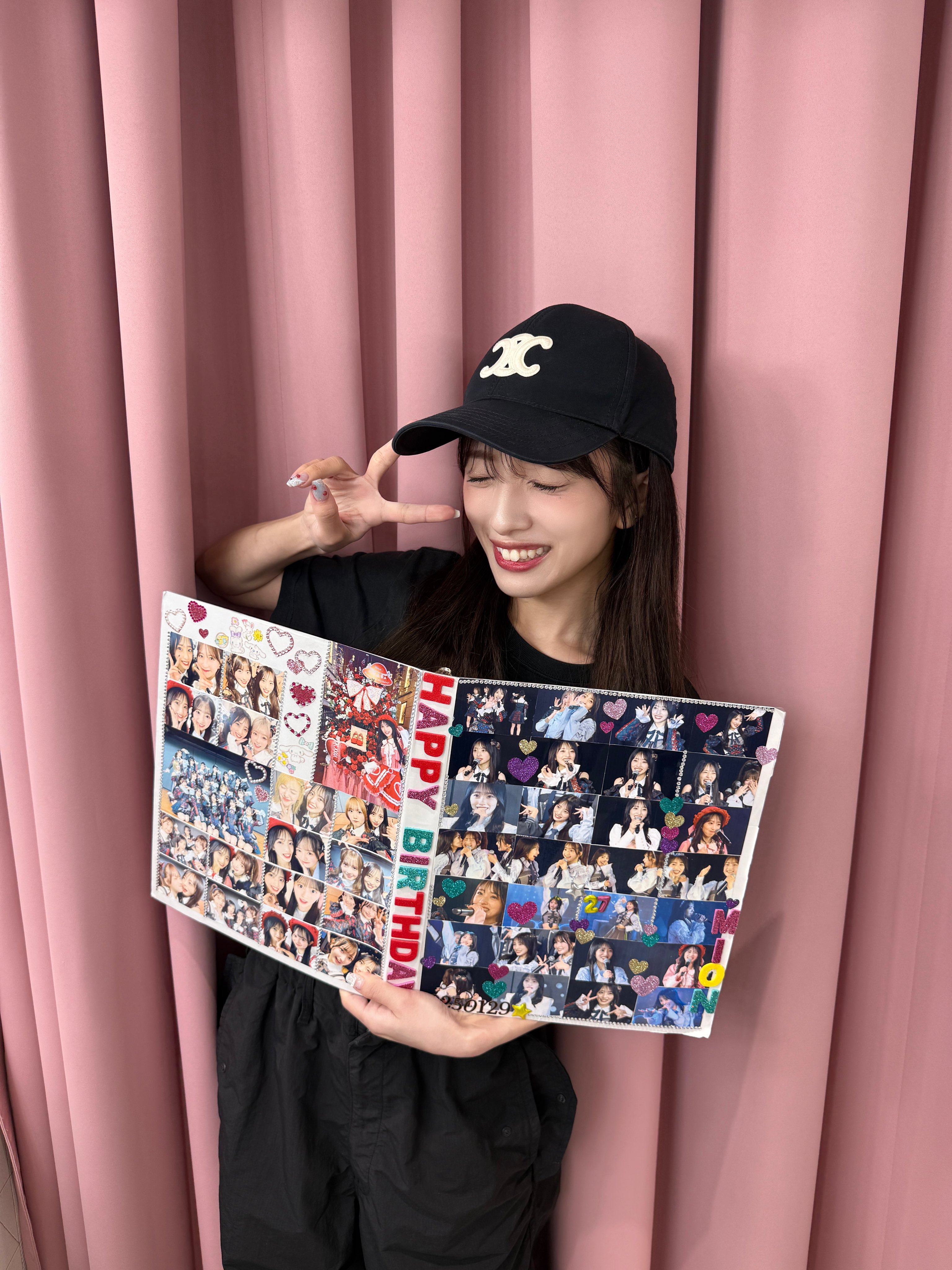 AKB48Oh my pumpkin!タワレコポストカード直筆サイン 向井地美音 新井彩永 向井地美音 Oh my pumpkin! タワレコポストカード AKB