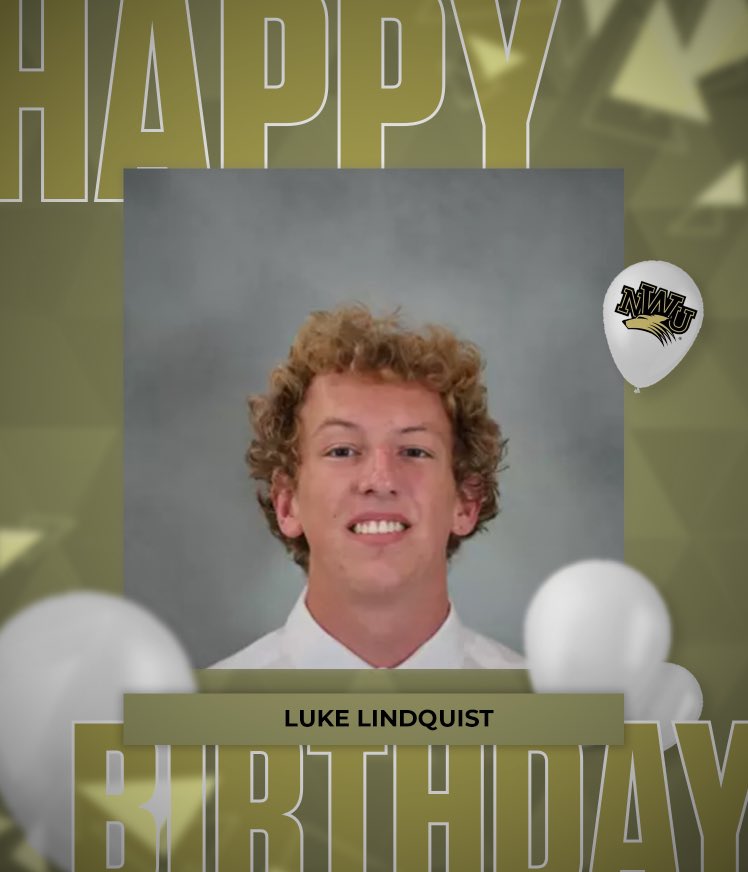 NWUFootball's tweet image. Wishing a Happy Birthday to #89 Luke Lindquist!

#FAITH