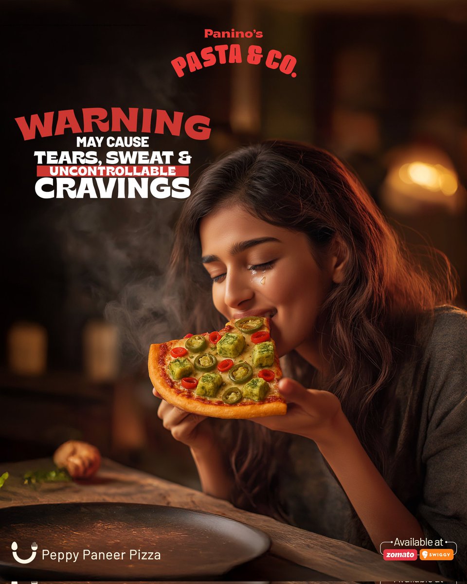 PaninoPastaNCo's tweet image. That&apos;s the feeling.

When the spicy kick hits and makes your eyes water... but you just can&apos;t stop. 🔥🍕

This Peppy Paneer Pizza is always worth it, packed with paneer, fiery jalapeños, &amp;amp; zesty red paprika.

#Panino #PastaAndCo #SpicyPizza #PeppyPaneerPizza #BoldFlavours #Nagpur
