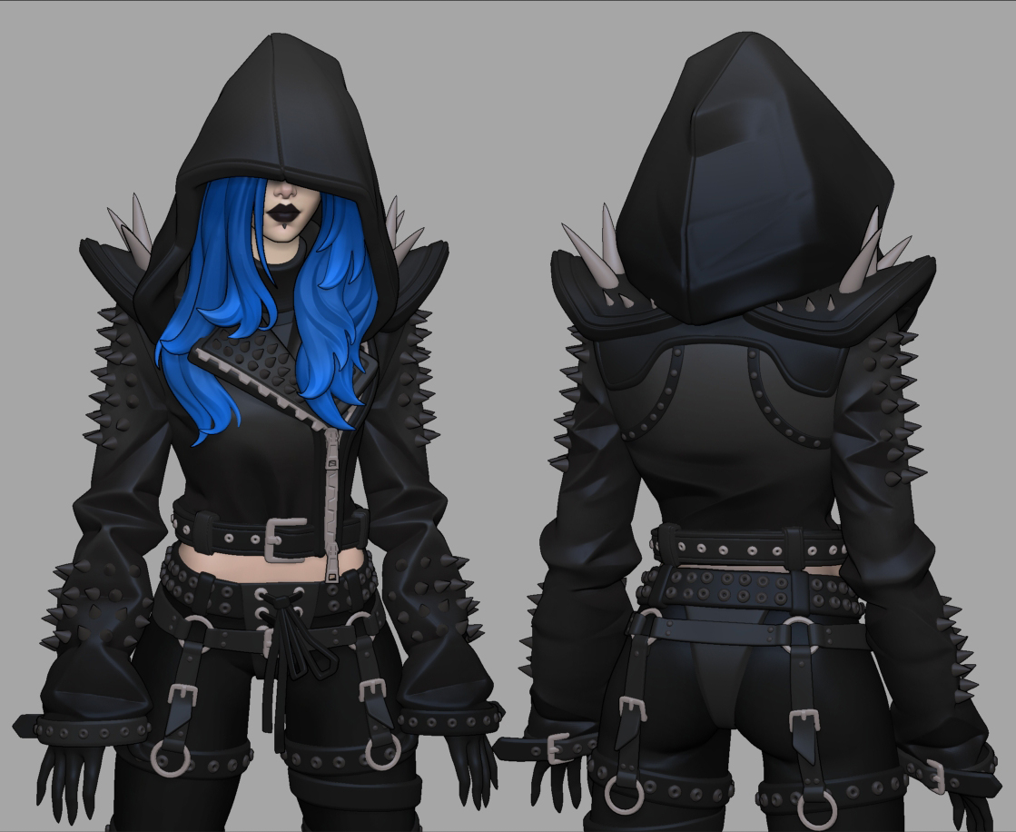 Julia Acherontias 🩸🦇3D Character Artist🦇🩸 tweet media