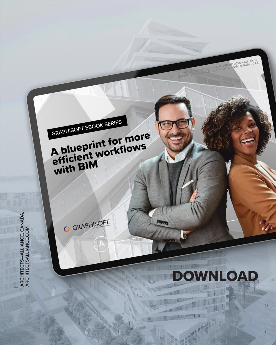 📘 Efficient teams scale smarter.
Get the eBook that shows how to combine Archicad, BIMx &amp; BIMcloud for seamless project coordination — like architects—Alliance did at Pier 27.

Download 👉 bit.ly/409oMTf

#BIMEfficiency #Archicad #BIM