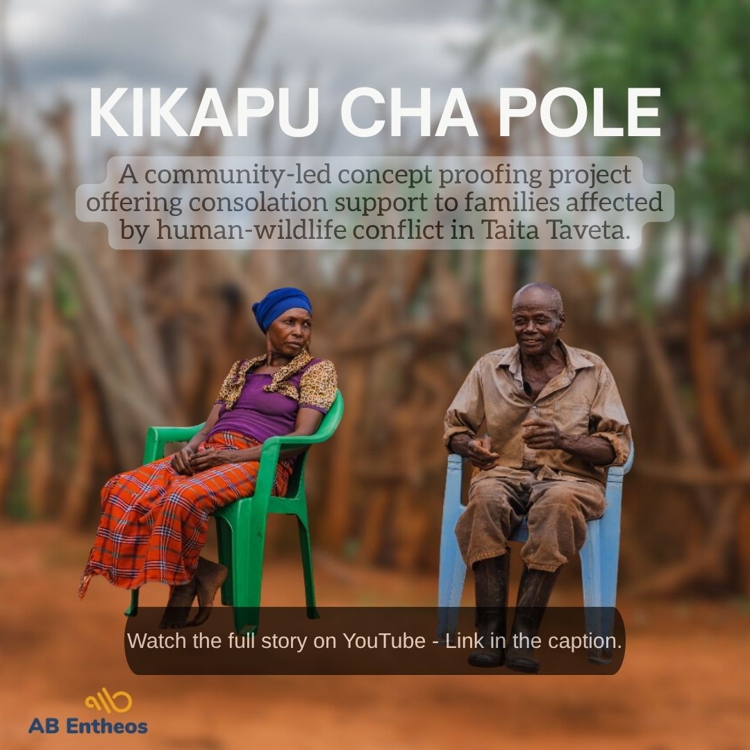 What does recovery look like after human-wildlife conflict?

In Taita Taveta, Kikapu cha Pole offered consolation support to families affected, restoring dignity and hope through a community-led approach.

🎥 Watch: youtu.be/VnvxuULX9iQ?si…
#KikapuChaPole #ABEntheos #HWC