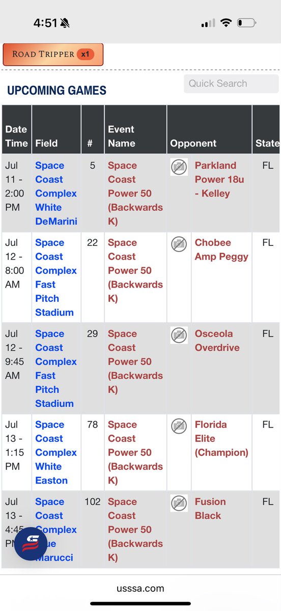 Brooklyn Sawyer (@bsawyer27) on Twitter photo Come watch us play this weekend! Space Coast Power 50! <a href="/BackwardsKJax/">Backwards K Softball</a> <a href="/USSSA/">USSSA</a> <a href="/gvillegold/">Gainesville Gold-Shields</a> <a href="/FloridaTechSB/">Florida Tech Softball</a> <a href="/FSC_Softball/">FSC Softball</a> <a href="/FSCJSoftball/">FSCJ Softball</a> <a href="/Abbie_Millete/">Abbie Millete</a> <a href="/FNUSOFTBALL/">Coach P</a> <a href="/christine_roser/">Christine Roser</a> <a href="/jpryorKeiserSB/">John Pryor</a> Come watch us play this weekend! Space Coast Power 50! <a href="/BackwardsKJax/">Backwards K Softball</a> <a href="/USSSA/">USSSA</a> <a href="/gvillegold/">Gainesville Gold-Shields</a> <a href="/FloridaTechSB/">Florida Tech Softball</a> <a href="/FSC_Softball/">FSC Softball</a> <a href="/FSCJSoftball/">FSCJ Softball</a> <a href="/Abbie_Millete/">Abbie Millete</a> <a href="/FNUSOFTBALL/">Coach P</a> <a href="/christine_roser/">Christine Roser</a> <a href="/jpryorKeiserSB/">John Pryor</a>