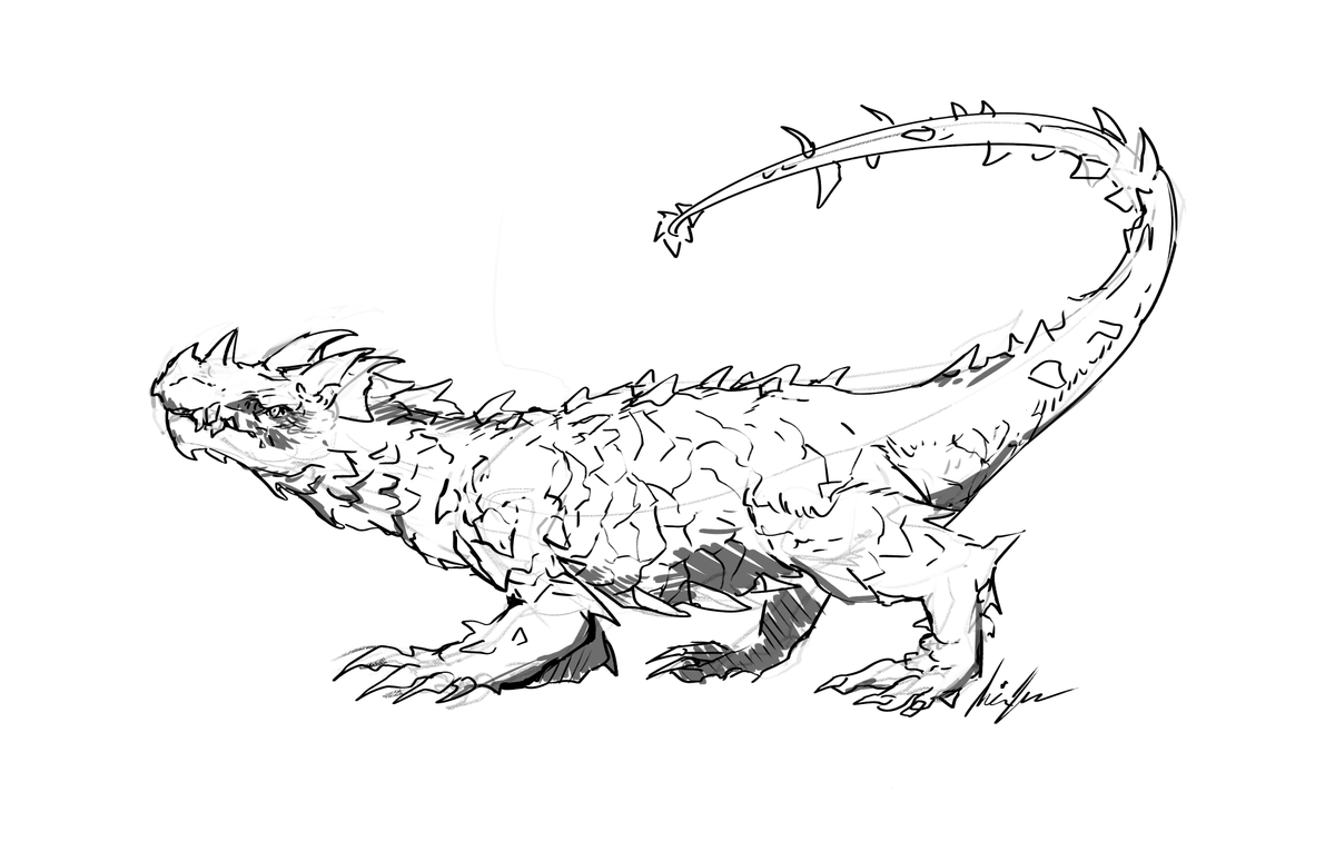 SquackDoodles's tweet photo. today's warmup- Dragons!
#dragons #dnd #fantasyart #sketch #sketchdump #warmup #mythicalcreatures https://t.co/u5Z62WeJ64