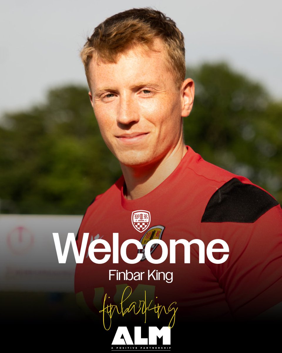 👑 𝗧𝗛𝗘 𝗞𝗜𝗡𝗚 𝗥𝗘𝗧𝗨𝗥𝗡𝗦

We’re delighted to welcome Finbar King back to the Worms for the 25/26 season!

A natural goal threat, Finbar scored five consecutive winners off the bench last season before moving on for more minutes.

#WRFC