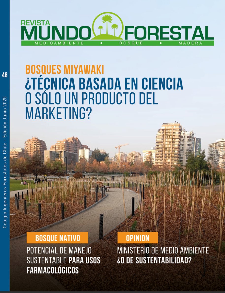 Edición junio 2025 Revista Mundo Forestal.
cifag.cl/revista-mundo-…