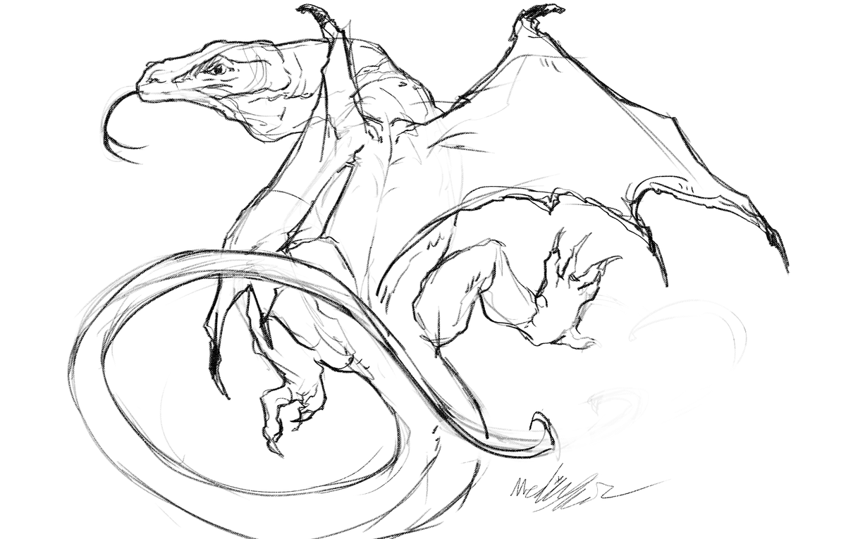 SquackDoodles's tweet photo. today's warmup- Dragons!
#dragons #dnd #fantasyart #sketch #sketchdump #warmup #mythicalcreatures https://t.co/u5Z62WeJ64