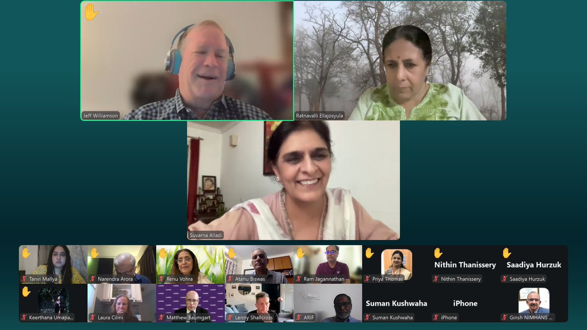 WorldDementia's tweet image. 🧪 Participants emphasized the need for India-based research on the link between vascular health and cognitive decline — similar to the U.S.'s SPRINT-MIND study. Understanding local risk factors is key to advancing global brain health. 🌏🧠