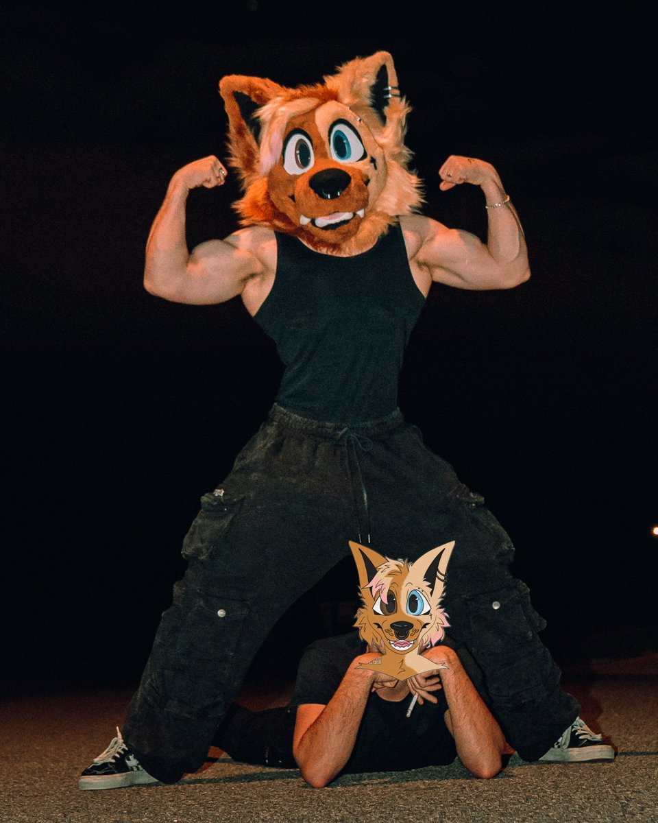 Just me and my son enjoying the streets 😌