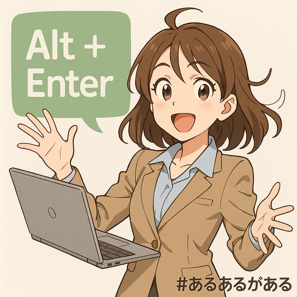 fumokmm's tweet image. #あるあるがある #Excelあるある
Alt + Enterでセル内改行できることを知ってる人は、プロExceller。